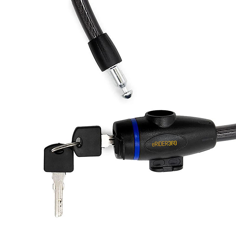 Candado de llave EWLK026 negro