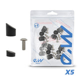 Black cap for rear fender GX1.0 Xiaomi - 5 pcs