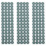 Podkladka izolacyjna z wlókna pozytywna 18650 - 1000 szt