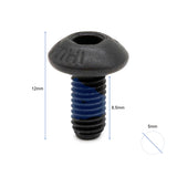 Tornillo disco de freno negro - 50pcs