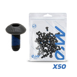 Black brake disc screw - 50pcs