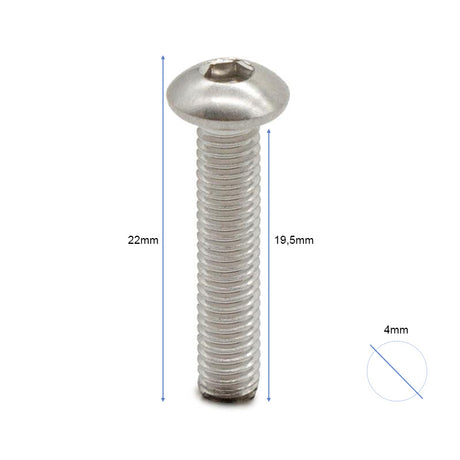 Tornillo guardabarros Mi4 lite - 30pcs