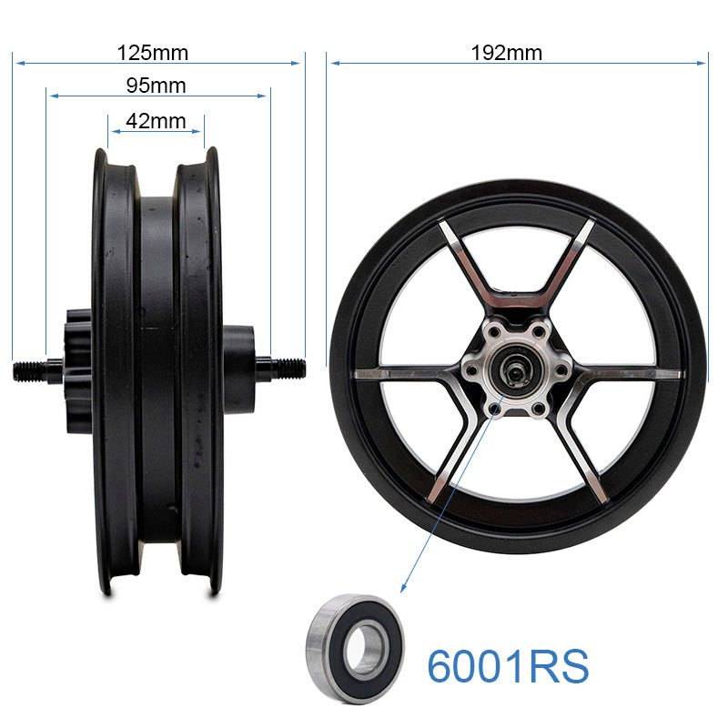 Front wheel Niu KQi300P
