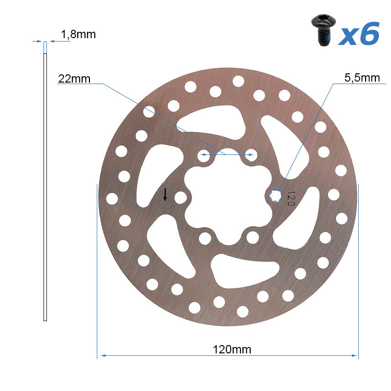 Disques de frein Niu KQi3 MAX 