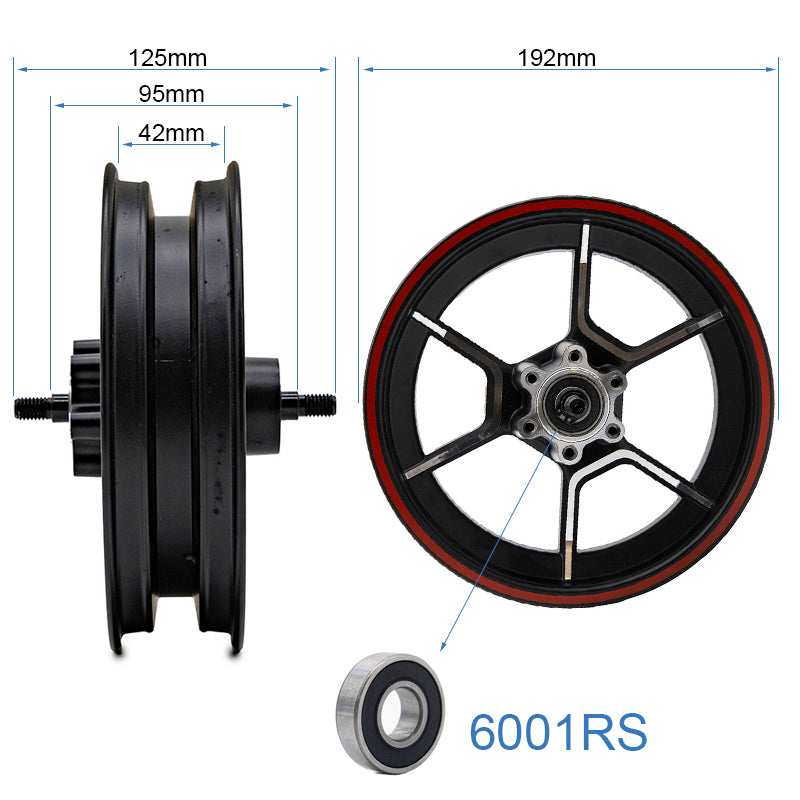 Front wheel Niu KQi300X