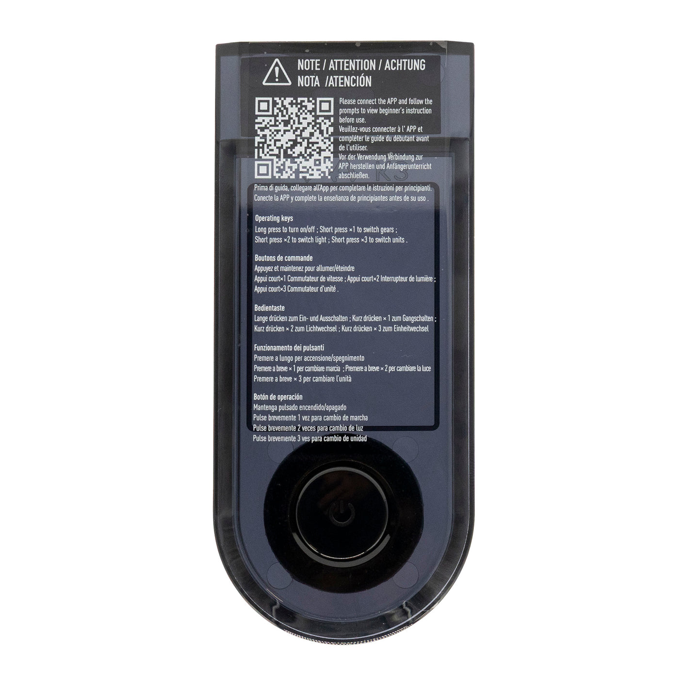 Display di copertura Niu KQi3 