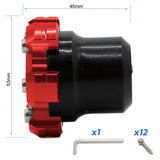 Protettore decorativo antiscivolo per asse motore o cerchio EWTB-006 