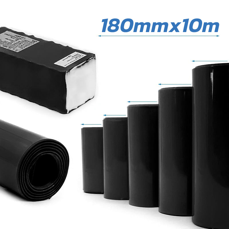 Termorretráctil negro 10M