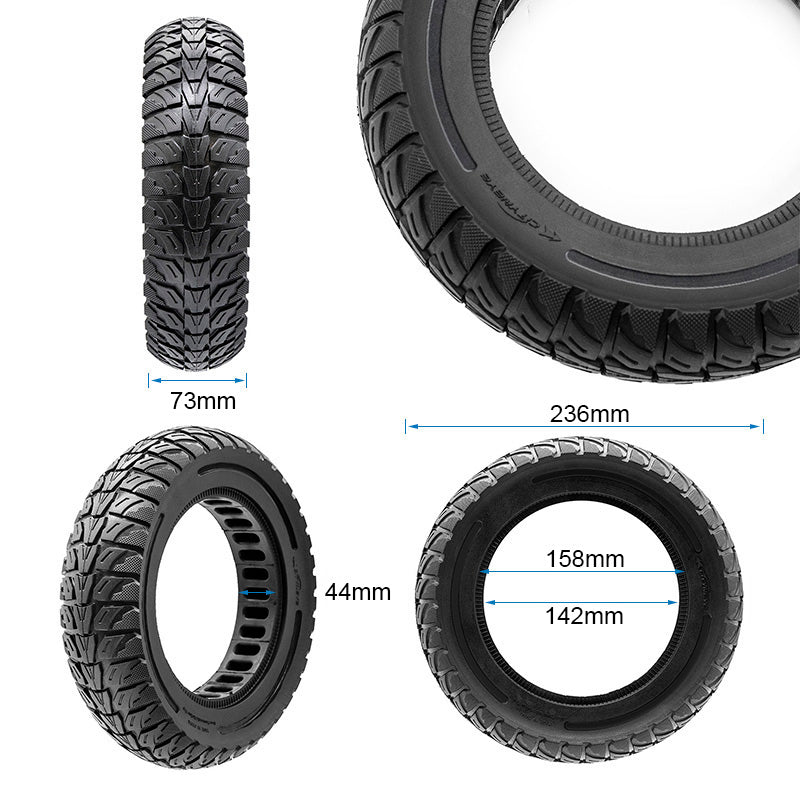 Pneus pleins 10x3-6,5 [Cityneye] 
