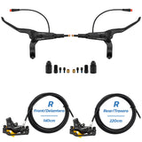 Kit black hydraulic brake Y5 Front R rear R [NUTT] 