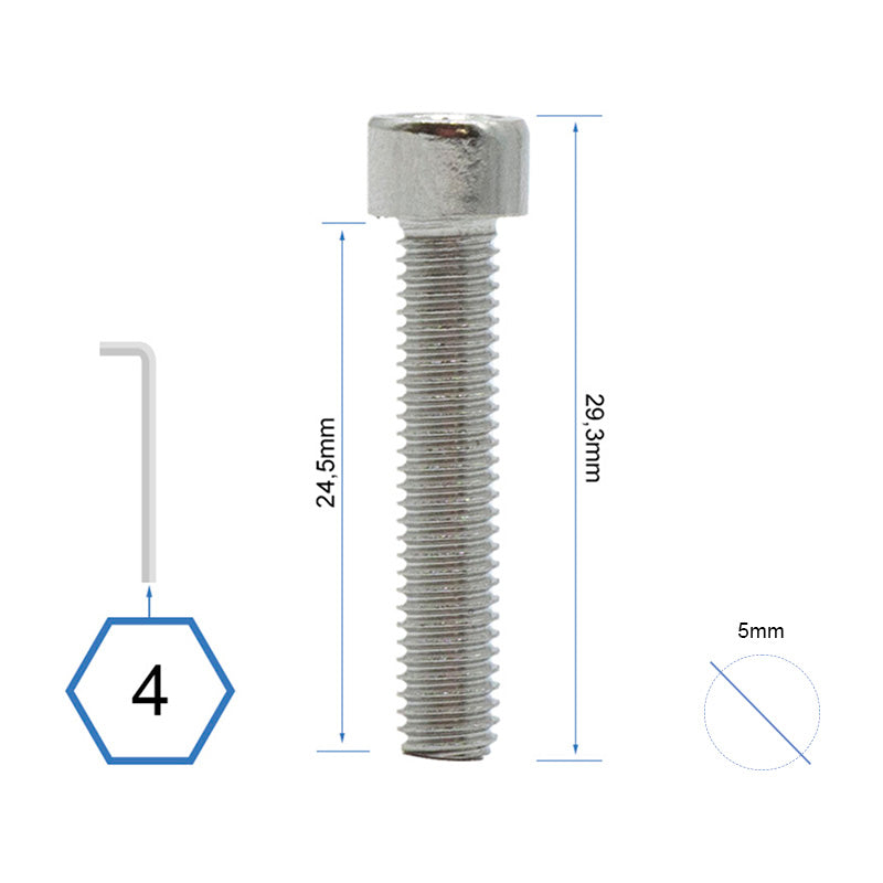 TORNILLO LLANTA MOTOR DUALTRON (NO VALIDO MINI) 30 UNDS