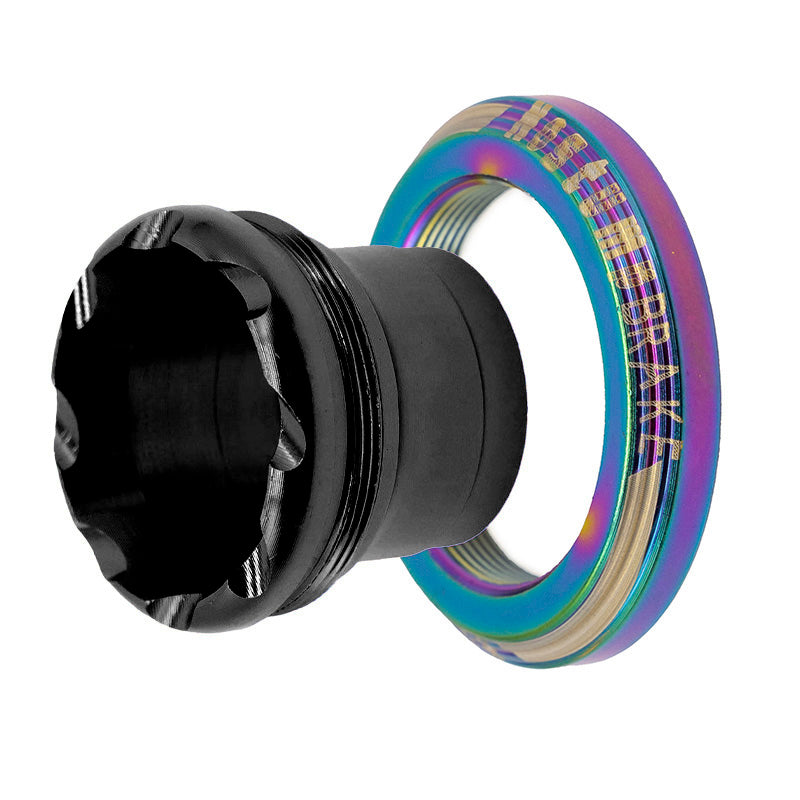 Peça antiqueda para patinete EWTB-005 preto 
