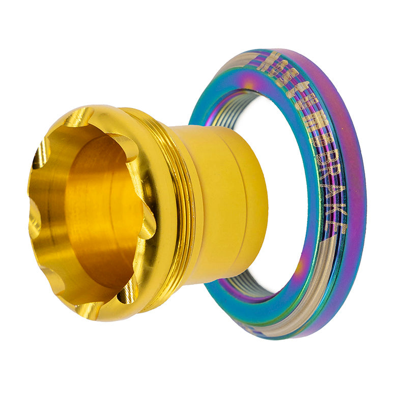 Peça antiqueda para patinete EWTB-005 dourado 