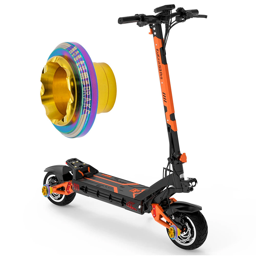 Peça antiqueda para patinete EWTB-005 dourado 