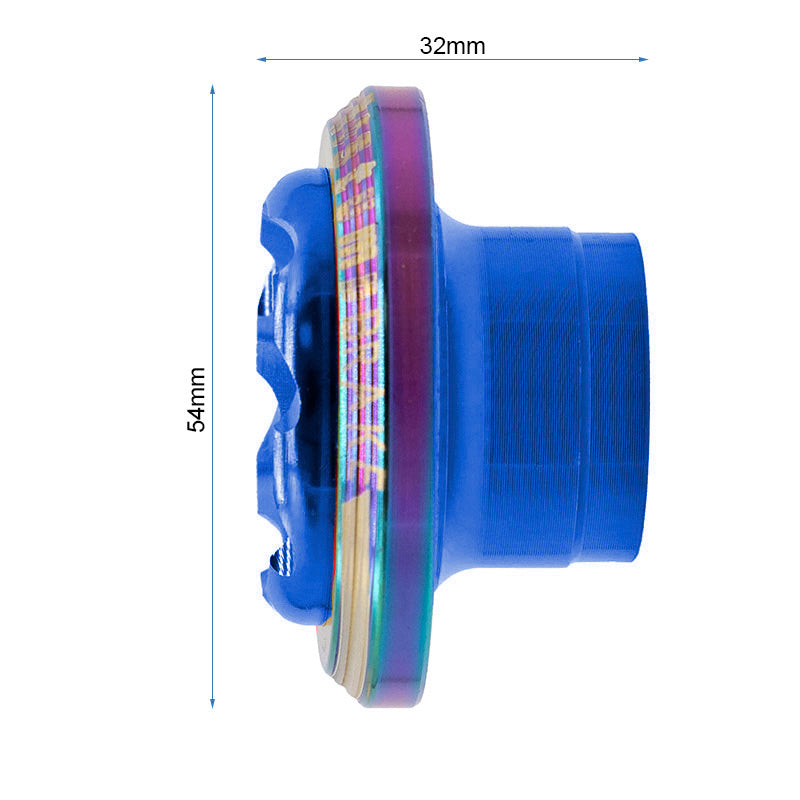 Peça antiqueda para patinete EWTB-005 azul 