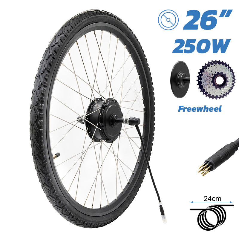 Silnik 36V 250W dla eRower 26 cali (Zawiera Opona) 