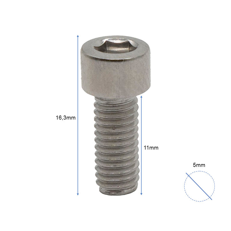 Tornillos guardabarro Dualtron 100 uds