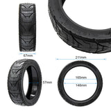 Pneu 8,5x3 sem câmara cityroad - com GEL EWHEEL PANTHERURBAN 