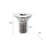 Tornillos bisagra dualtron inox 10 Uds