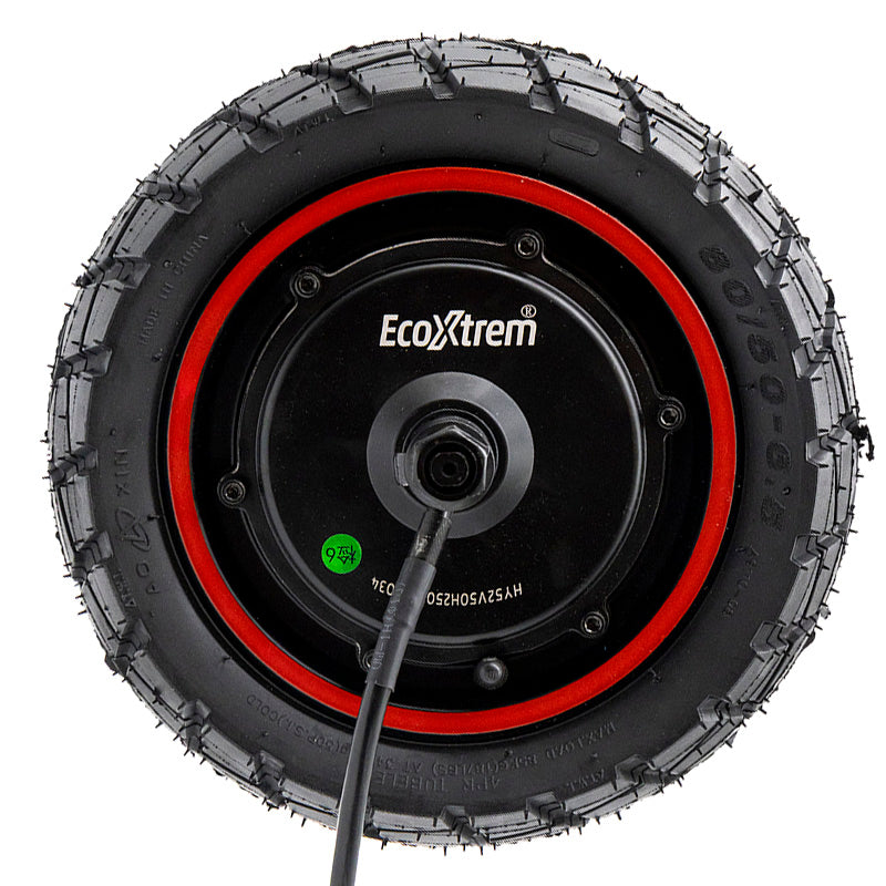 Motore posteriore K2 da 10 pollici, 52/60V 50H, apertura asse 122 mm, con Connettore impermeabile di 3 mm ECOXTREM M41 