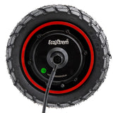 Motore posteriore K2 da 10 pollici, 52/60V 50H, apertura asse 122 mm, con Connettore impermeabile di 3 mm ECOXTREM M41 