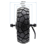 Motore posteriore K2 da 10 pollici, 52/60V 50H, apertura asse 122 mm, con Connettore impermeabile di 3 mm ECOXTREM M41 