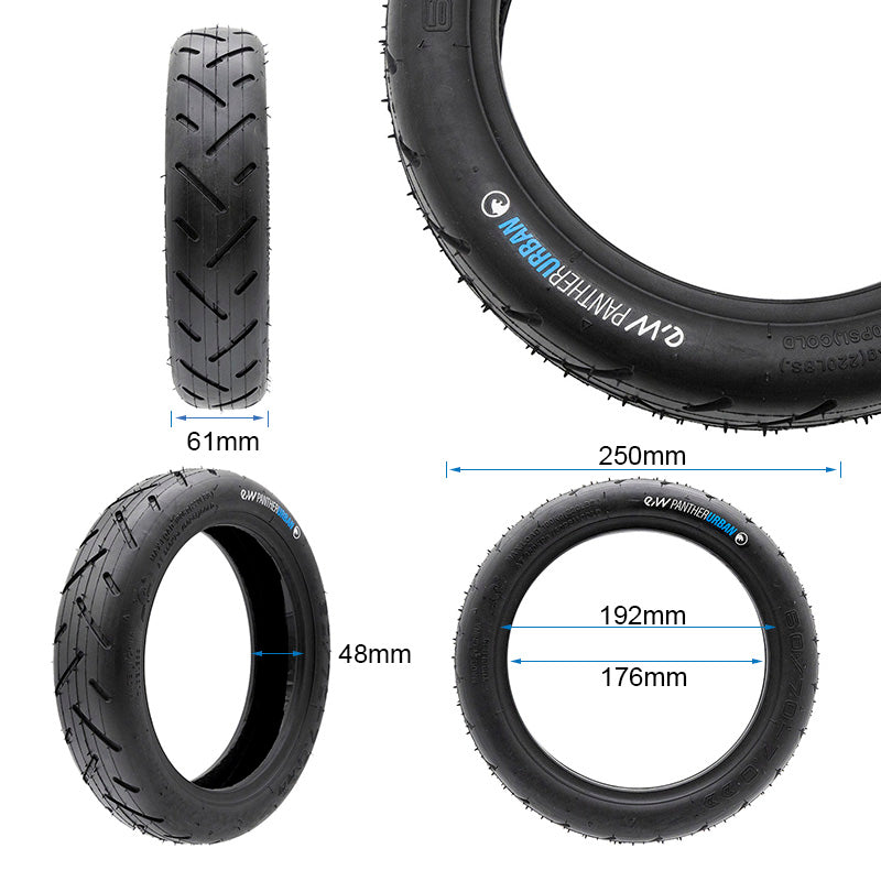 Tire tubeless 60/70-7 FOR MI4 PRO MAX/PLUS EWHEEL PANTHERURBAN 