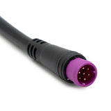 Connector waterproof 8mm 7 pin 