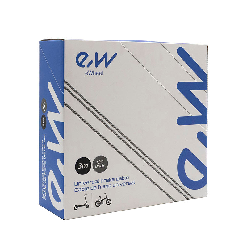 Cable de freno 3m acero inoxidable - 100 PCS