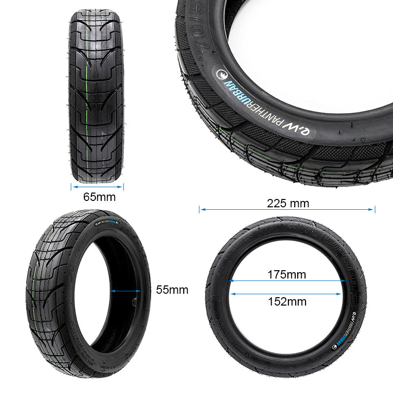 Pneu sem câmara 70/50-6,1 EWHEEL PANTHERURBAN 