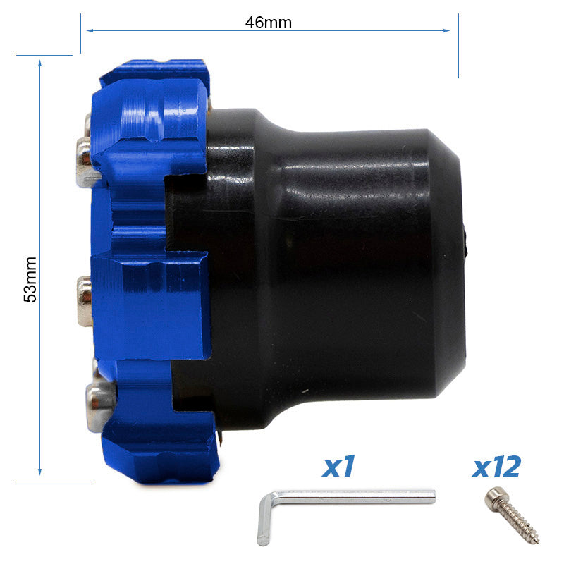 Protettore decorativo antiscivolo per asse motore o cerchio EWTB-006 