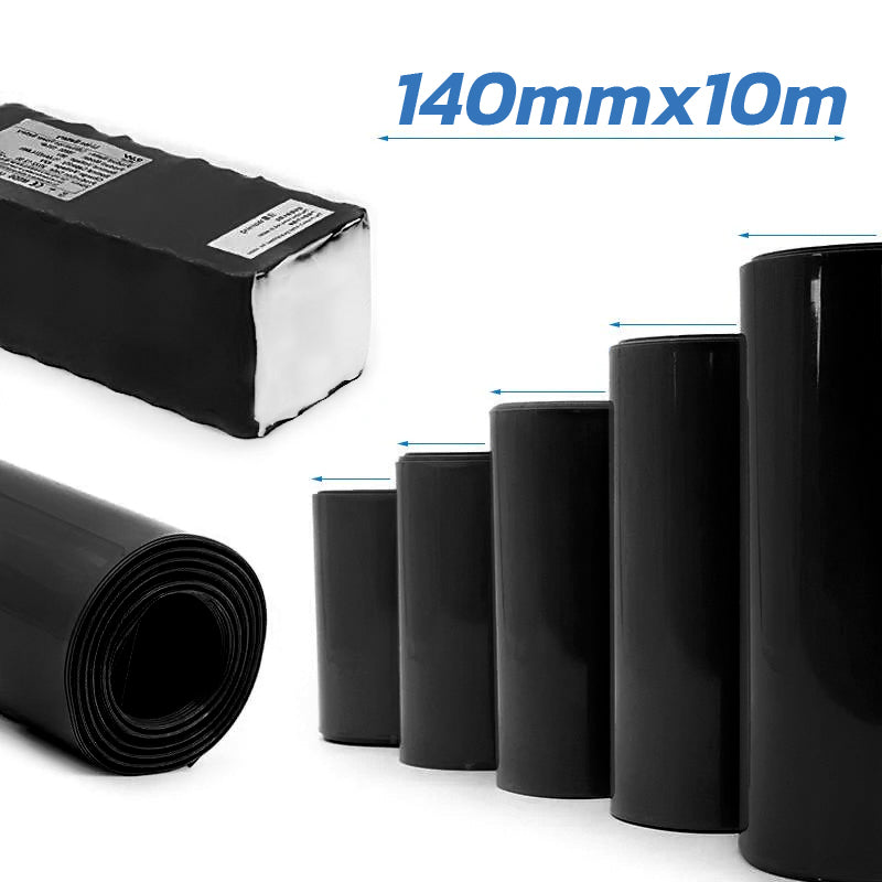 Termorretráctil negro 10M