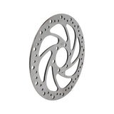 Bremsscheibe R6 160mm 6H silber - 48mm mit Stärke 2,9mm