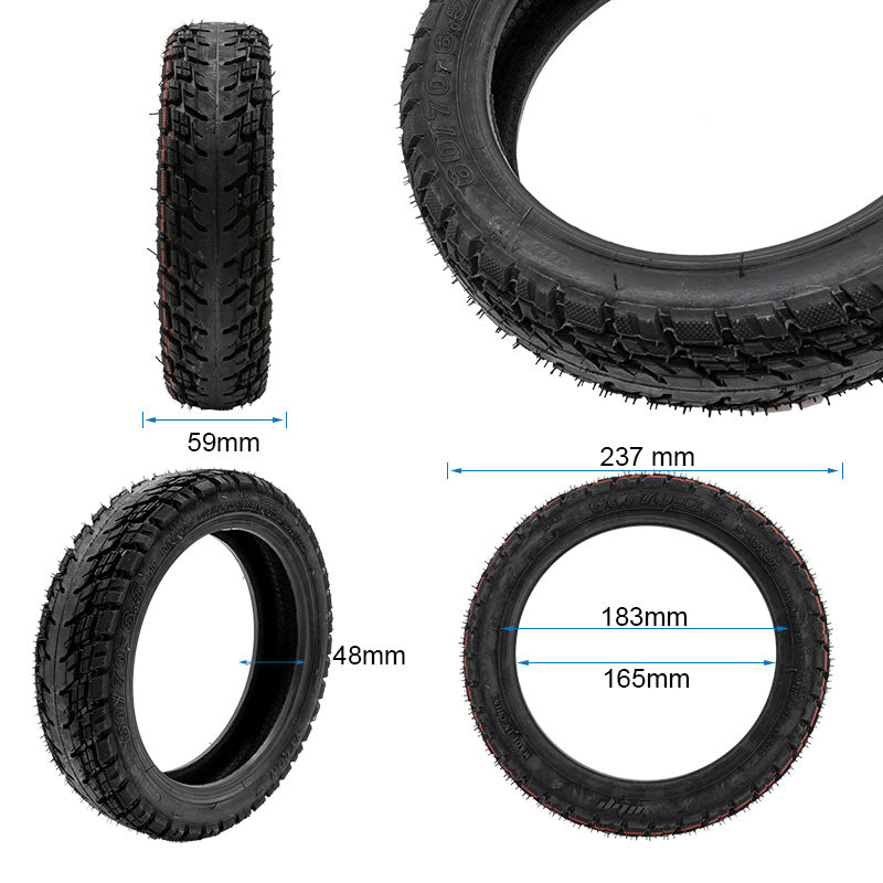 Opona bezdętkowa off-road 60/70-6,5 z zaworem