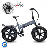 LITHOR - Fatbike faltrad - Graphitgrau