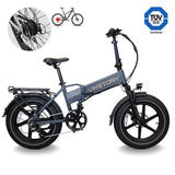 Bicicleta elétrica Lithor FATBIKE dobrável