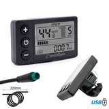 Display S866 con cable de conexión impermeable con puerto USB SmartGyro