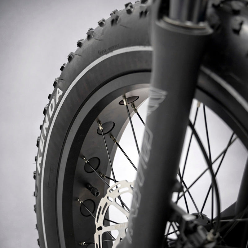 COMMANDO - Fatbike - Verde militar/Blanco