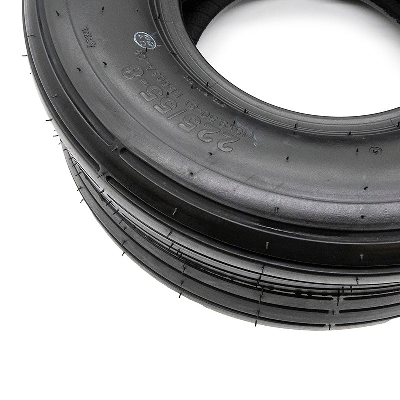Tire tubeless 18x9.5-8 / 225/55-8 smooth [Feiben] 
