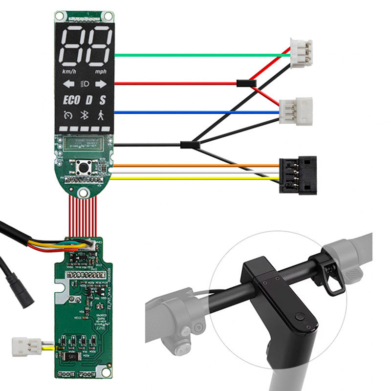 Pack controladora y display para Ninebot F2 (Deslimitado 32km/h)