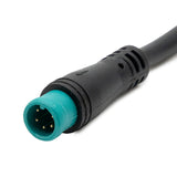 Throttle grip with button - waterproof connector