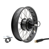 Cerchio posteriore 20x4,0 con motore 250W 80Nm COMMANDO/NAVY