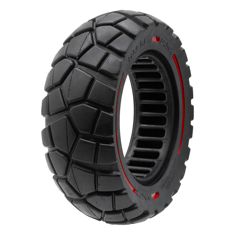 Solid tyre 9x3-5.5 red-black line [Amitor]