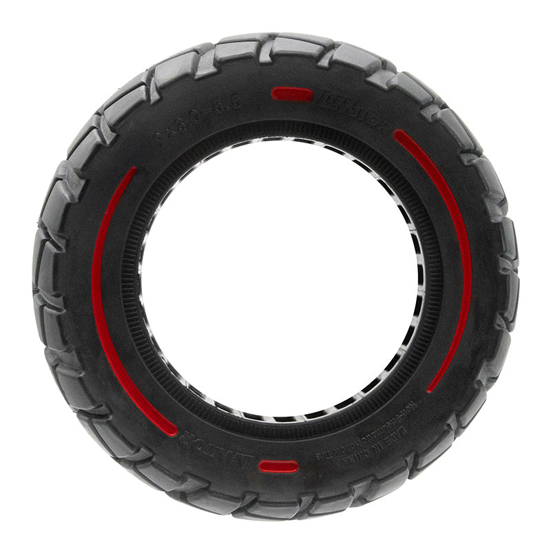 Solid tyre 9x3-5.5 red-black line [Amitor]