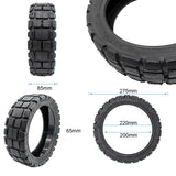 Neumático tubeless 12x3 CY416 con GEL [Yuanxing]