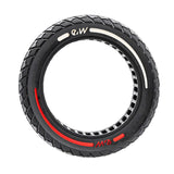 70/60-7.5 Rueda maciza blanco/rojo
