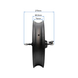 Llanta delantera 20x4,0 con motor 250w 80Nm LITHOR/BRAVE