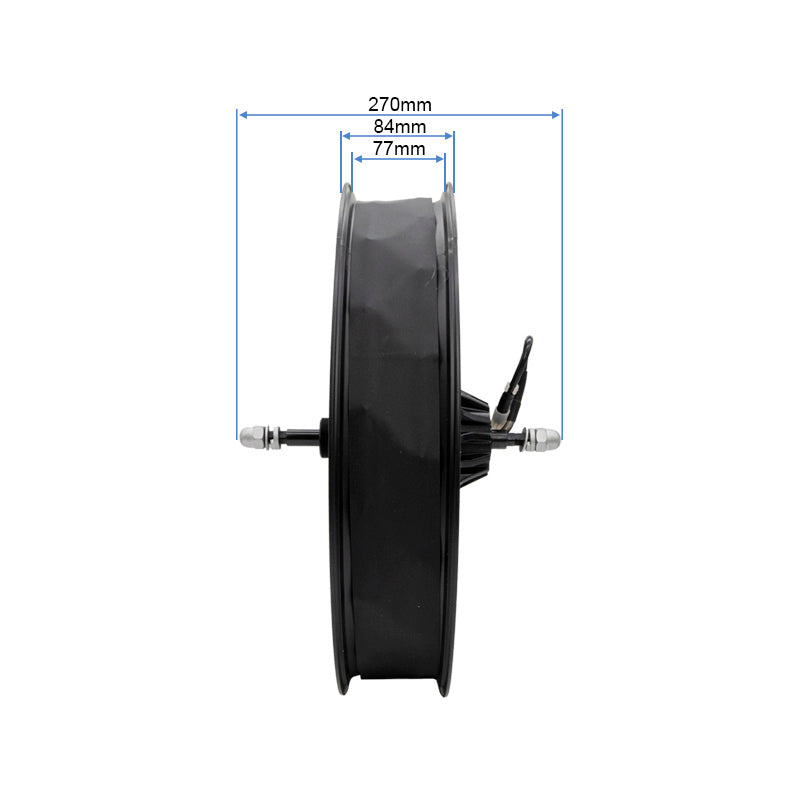 Motor trasero 20x4,0 250w-80 Nm GRANIT