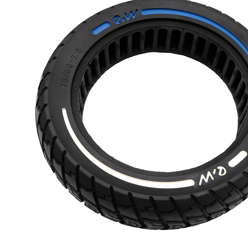 70/60-7.5 Rueda maciza blanco/azul