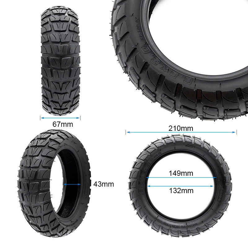 Pneu 8,5x3-5,5 XC-609-02 [Xuancheng] 